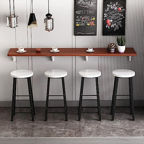 Klappbarer Esstisch aus Holz für Milchteeläden und Bars, langes und schmales platzsparendes Design für Küche und Esszimmer, stilvolle und funktionale Möbel